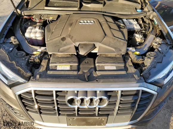 2021 Audi Q7 Premium with VIN WA1AXAF72MD030779, listed as a Copart auction lot 80773073 with 0 mi miles. Bid and sale history available at carsss.com. Image 11.