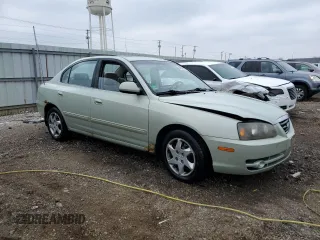 2004 Hyundai Elantra GLS z VIN KMHDN46D14U861749, wystawiony jako Copart lot #52625215 z przebiegiem 130 063 mil mil oraz Szkoda całkowita • Salvage title. Historia ofert i sprzedaży dostępna na DreamBid. Obrazek 4.
