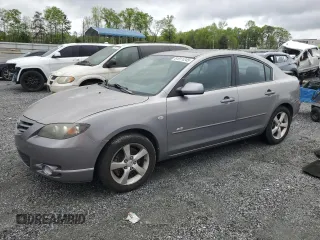 2005 Mazda 3 s with VIN JM1BK123151286409, listed as a Copart auction lot 51911245 with 296,955 mi miles and Salvage Title. Bid and sale history available at DreamBid. Image 1.