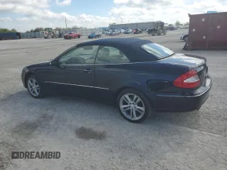 2008 Mercedes-Benz CLK 350 with VIN WDBTK56F98T098423, listed as a Copart auction lot 81195204 with 84,689 mi miles and Salvage Title. Bid and sale history available at DreamBid. Image 2.