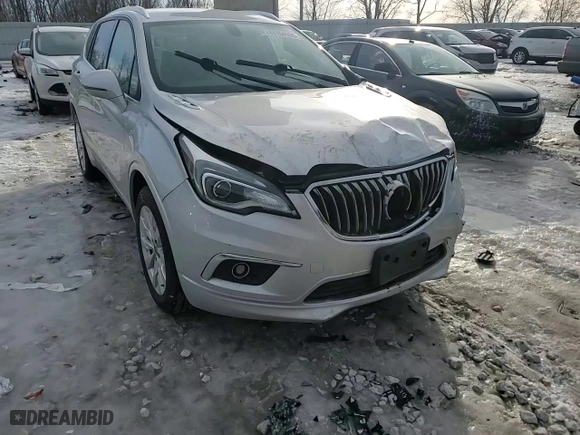 2017 Buick Envision Essence with VIN LRBFXBSA6HD067194, listed as a Copart auction lot 43154995 with 0 mi miles and Salvage Title. Bid and sale history available at carsss.com. Image 11.