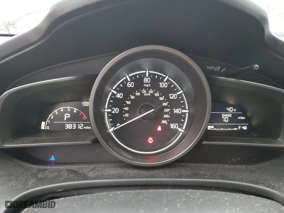 2017 Mazda Mazda3 4-Door Touring with VIN 3MZBN1V79HM118981, listed as a Copart auction lot 48845985 with 38312 miles and Salvage Title. Bid and sale history available at carsss.com. Image 9.