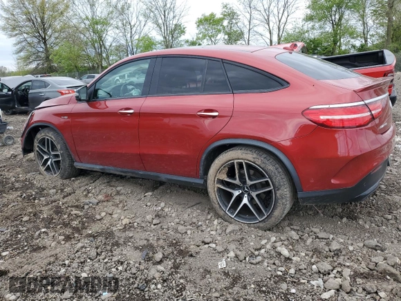 2019 Mercedes-Benz GLE 43 AMG with VIN 4JGED6EB3KA138664, listed as a Copart auction lot 54328605 with 79,812 mi miles and Salvage title. Bid and sale history available at DreamBid. Image 2.