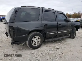 2005 Chevrolet Tahoe LS with VIN 1GNEC13V15R173529, listed as a Copart auction lot 84908724 with 0 mi miles and Salvage Title. Bid and sale history available at carsss.com. Image 3.