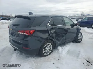 2022 Chevrolet Equinox LT with VIN 3GNAXUEV8NS228668, listed as a Copart auction lot 46578175 with 38,436 mi miles and Salvage Title. Bid and sale history available at carsss.com. Image 3.
