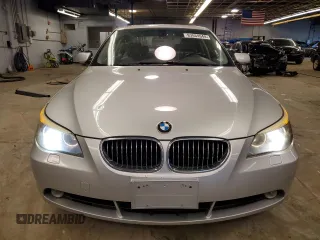 2007 BMW 5 Series 530i with VIN WBANE73597CM50002, listed as a Copart auction lot 83664944 with 205,201 mi miles and Clean Title. Bid and sale history available at DreamBid. Image 5.