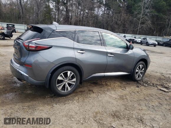 2020 Nissan Murano S with VIN 5N1AZ2AJ6LN157113, listed as a Copart auction lot 41660225 with 67,006 mi miles and Salvage Title. Bid and sale history available at DreamBid. Image 3.
