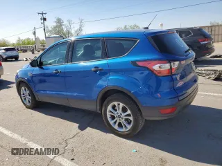 2017 Ford Escape S with VIN 1FMCU0F73HUC10243, listed as a Copart auction lot 57957465 with 79,377 mi miles and Salvage title. Bid and sale history available at DreamBid. Image 2.
