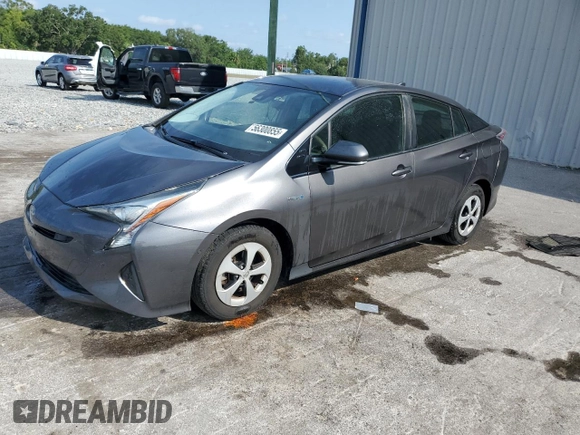 2017 Toyota Prius Two z VIN JTDKBRFU9H3568985, wystawiony jako Copart lot #56300855 z przebiegiem 104 705 mil mil oraz Szkoda całkowita • Salvage title. Historia ofert i sprzedaży dostępna na DreamBid. Obrazek 1.
