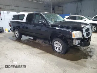 2006 Dodge Dakota ST with VIN 1D7HE22K46S515665, listed as a Copart auction lot 43852035 with 156,629 mi miles and Salvage Title. Bid and sale history available at DreamBid. Image 4.