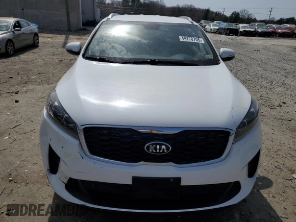 2019 Kia Sorento L with VIN 5XYPG4A37KG515522, listed as a Copart auction lot 49770705 with 102,188 mi miles and Salvage Title. Bid and sale history available at DreamBid. Image 5.