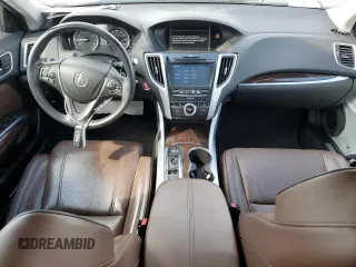 2020 Acura TLX Technology with VIN 19UUB2F45LA002554, listed as a Copart auction lot 56030465 with 62,330 mi miles and Salvage title. Bid and sale history available at DreamBid. Image 8.