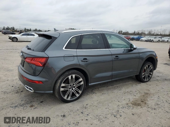 2018 Audi SQ5 Premium Plus z VIN WA1A4AFY0J2147611, wystawiony jako Copart lot #88248915 z przebiegiem 69 838 mil mil oraz Szkoda całkowita • Salvage title. Historia ofert i sprzedaży dostępna na DreamBid. Obrazek 3.