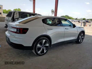 2023 Polestar 2 z VIN YSMEG3KA6PL156534, wystawiony jako Copart lot #60689585 z przebiegiem 75 246 mil mil oraz Czysty tytuł • Clean title. Historia ofert i sprzedaży dostępna na DreamBid. Obrazek 3.