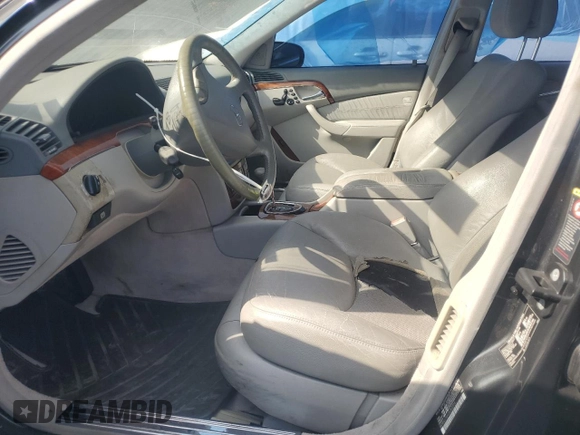 2003 Mercedes-Benz S-Class 4.3L with VIN WDBNG70J43A362316, listed as a Copart auction lot 77487514 with 0 mi miles and Salvage Title. Bid and sale history available at carsss.com. Image 7.