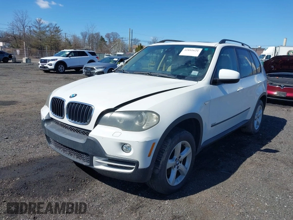 2008 BMW X5 3.0si with VIN 5UXFE43528L023170, listed as a IAAI auction lot 41892624 with 154,544 mi miles. Bid and sale history available at carsss.com. Image 6.