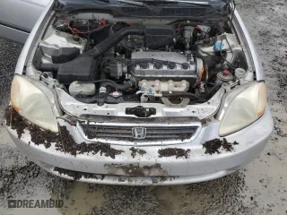 1996 Honda Civic LX "O" w/Air with VIN 1HGEJ6677TL017344, listed as a Copart auction lot 82582494 with 202,514 mi miles and Salvage Title. Bid and sale history available at carsss.com. Image 12.