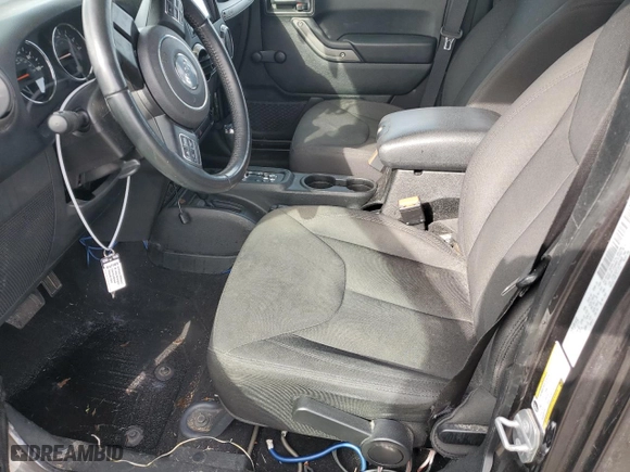 2018 Jeep Wrangler JK Unlimited Sport with VIN 1C4BJWDG7JL823069, listed as a Copart auction lot 41993395 with 79,434 mi miles and Salvage Title. Bid and sale history available at carsss.com. Image 7.
