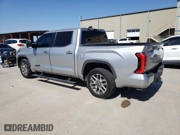 2022 Toyota Tundra 1794 Edition with VIN 5TFMA5ABXNX005457, listed as a Copart auction lot 49793525 with 58,484 mi miles and Clean title. Bid and sale history available at DreamBid. Image 2.