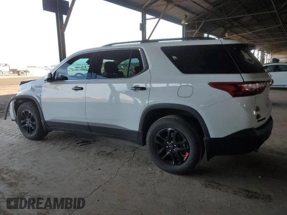 2021 Chevrolet Traverse LT Cloth with VIN 1GNERGKW6MJ169288, listed as a Copart auction lot 51664105 with 61,242 mi miles and Salvage Title. Bid and sale history available at carsss.com. Image 2.