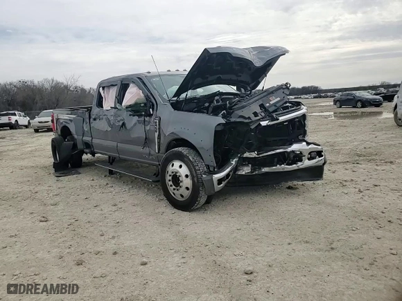 2025 Ford Super Duty F-450 DRW XL with VIN 1FT8W4DT4SEC06280, listed as a Copart auction lot 48134585 with 2,286 mi miles and Salvage Title. Bid and sale history available at carsss.com. Image 11.