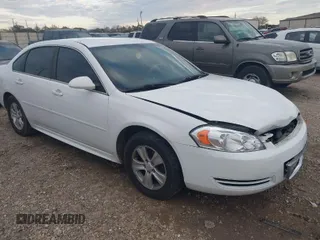 2012 Chevrolet Impala LS Retail with VIN 2G1WA5E39C1168101, listed as a IAAI auction lot 41211566 with 263,927 mi miles and . Bid and sale history available at DreamBid. Image 1.