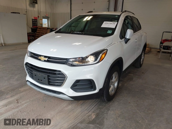 2021 Chevrolet Trax LT with VIN KL7CJPSB0MB349846, listed as a IAAI auction lot 41624620 with 54,804 mi miles. Bid and sale history available at carsss.com. Image 17.