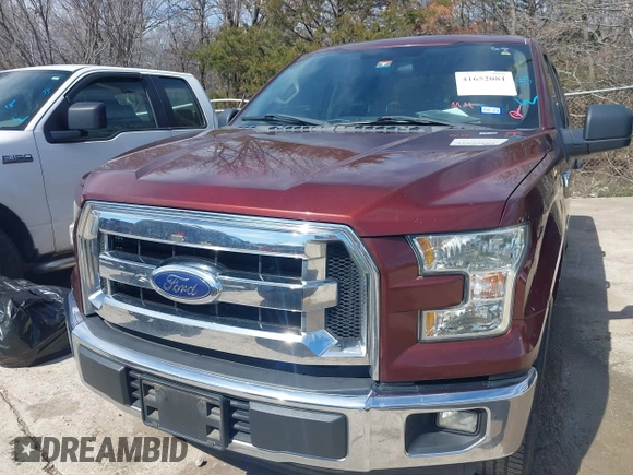 2015 Ford F-150 XLT with VIN 1FTEW1C86FKD40603, listed as a IAAI auction lot 41652081 with 181,643 mi miles and . Bid and sale history available at carsss.com. Image 6.
