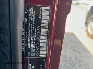 2013 Mercedes-Benz G-Class G 63 AMG with VIN WDCYC7DFXDX204801, listed as a Copart auction lot 72009844 with 75,558 mi miles and Salvage Title. Bid and sale history available at carsss.com. Image 10.