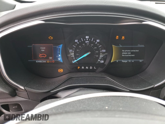 2020 Ford Fusion Titanium with VIN 3FA6P0SU4LR113076, listed as a Copart auction lot 49216415 with 83,489 mi miles and Salvage title. Bid and sale history available at DreamBid. Image 9.