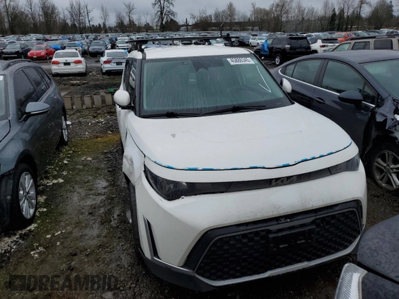 2023 Kia Soul LX with VIN KNDJ23AUXP7851208, listed as a Copart auction lot 45886345 with 55,787 mi miles and Salvage Title. Bid and sale history available at DreamBid. Image 5.