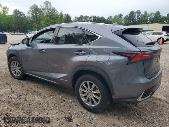 2021 Lexus NX 300h with VIN JTJDJRDZ2M2147276, listed as a Copart auction lot 56119315 with 39,132 mi miles and Salvage title. Bid and sale history available at DreamBid. Image 2.