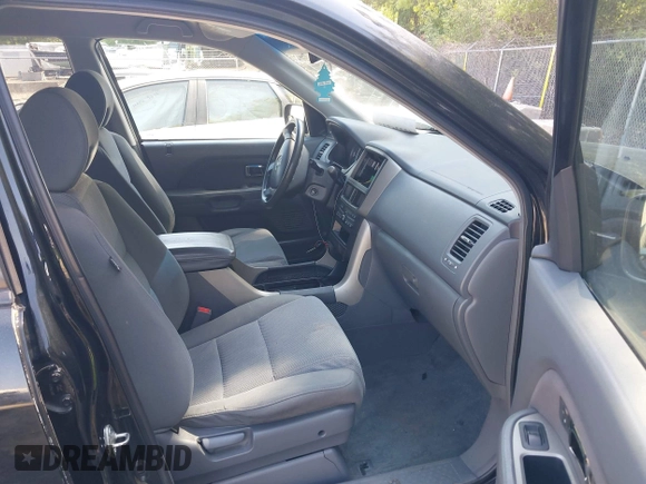 2006 Honda Pilot EX with VIN 2HKYF184X6H537601, listed as a IAAI auction lot 42226737 with 159,982 mi miles and . Bid and sale history available at DreamBid. Image 5.