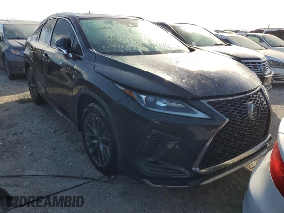 2021 Lexus RX with VIN 2T2YZMDA7MC270417, listed as a Copart auction lot 74619534 with 0 mi miles and Salvage Title. Bid and sale history available at carsss.com. Image 4.