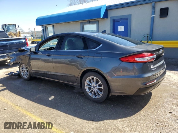 2020 Ford Fusion SE with VIN 3FA6P0HD1LR227771, listed as a Copart auction lot 65588195 with 78,925 mi miles and Salvage title. Bid and sale history available at DreamBid. Image 2.