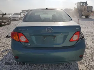 2010 Toyota Corolla with VIN 2T1BU4EEXAC381825, listed as a Copart auction lot 53634555 with 134,219 mi miles and Salvage Title. Bid and sale history available at carsss.com. Image 6.