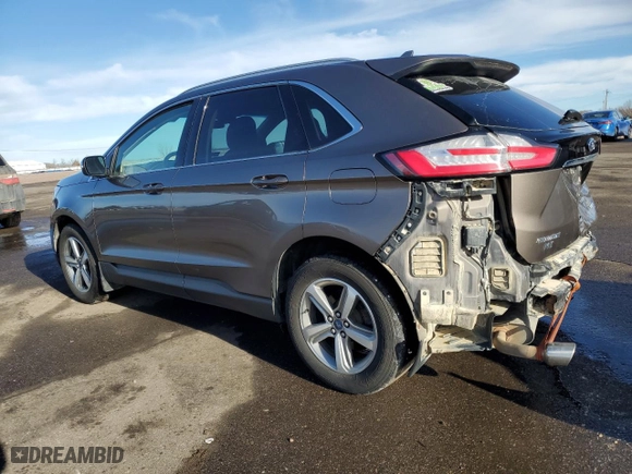 2019 Ford Edge SEL with VIN 2FMPK4J91KBB32548, listed as a Copart auction lot 46411925 with NaN miles and Salvage Title. Bid and sale history available at carsss.com. Image 2.