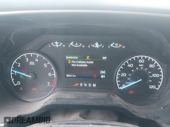 2022 Ford F-150 XL with VIN 1FTEX1EP8NKE11235, listed as a IAAI auction lot 42524567 with 86,647 mi miles and . Bid and sale history available at DreamBid. Image 7.