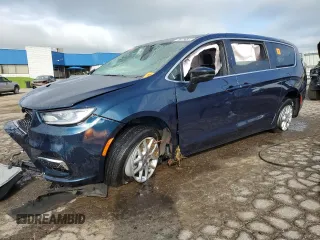 2025 Chrysler Pacifica Select z VIN 2C4RC1BG4SR502999, wystawiony jako Copart lot #57282135 z przebiegiem 19 432 mil mil oraz Nie do naprawy • Non repairable. Historia ofert i sprzedaży dostępna na DreamBid. Obrazek 1.