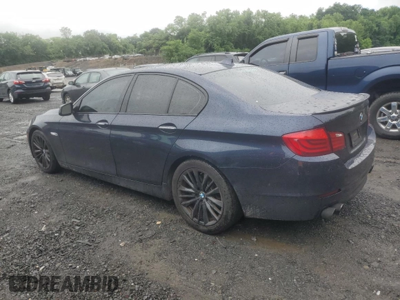2011 BMW 5 Series 550i z VIN WBAFR9C57BC271325, wystawiony jako Copart lot #60269885 z przebiegiem 134 518 mil mil oraz Szkoda całkowita • Salvage title. Historia ofert i sprzedaży dostępna na DreamBid. Obrazek 2.