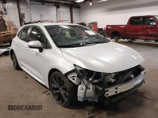 2024 Toyota Corolla Hatchback XSE with VIN JTNC4MBE3R3220600, listed as a IAAI auction lot 41764137 with 17,851 mi miles. Bid and sale history available at carsss.com. Image 1.