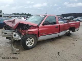 1999 Dodge Ram 1500 with VIN 1B7HC16Z3XS167442, listed as a Copart auction lot 73318924 with 158,376 mi miles and Salvage Title. Bid and sale history available at carsss.com. Image 1.