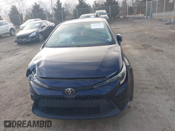 2022 Toyota Corolla LE with VIN 5YFEPMAE9NP306727, listed as a IAAI auction lot 41601452 with 29,969 mi miles and . Bid and sale history available at DreamBid. Image 12.