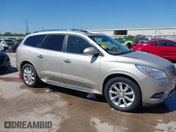 2013 Buick Enclave Premium with VIN 5GAKRDKD2DJ206346, listed as a IAAI auction lot 39121033 with 168,119 mi miles and . Bid and sale history available at DreamBid. Image 13.