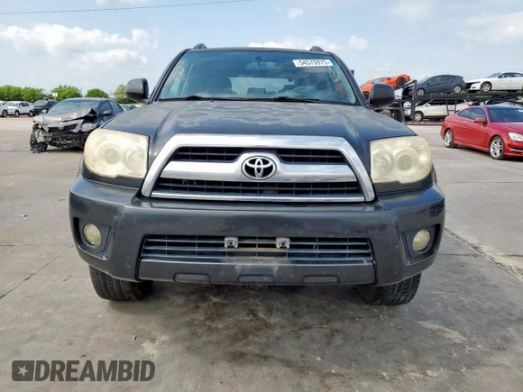 2007 Toyota 4Runner SR5 with VIN JTEZU14R178090535, listed as a Copart auction lot 54570975 with 202,931 mi miles and Salvage Title. Bid and sale history available at DreamBid. Image 5.
