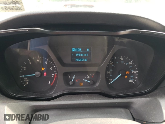 2017 Ford Transit z VIN 1FTYR1YM2HKB27046, wystawiony jako Copart lot #60039105 z przebiegiem 266 045 mil mil oraz Szkoda całkowita • Salvage title. Historia ofert i sprzedaży dostępna na DreamBid. Obrazek 9.