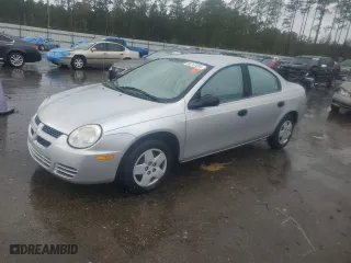 2005 Dodge Neon SE with VIN 1B3ES26C35D211286, listed as a Copart auction lot 80747654 with 0 mi miles and Salvage Title. Bid and sale history available at carsss.com. Image 1.