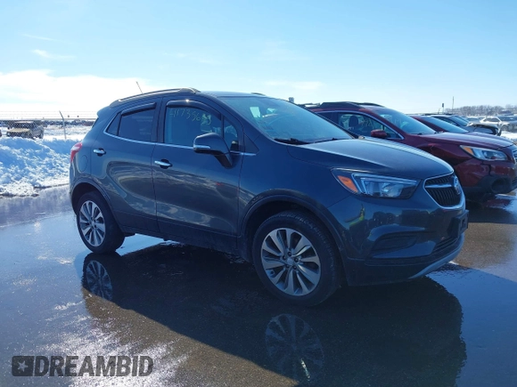 2017 Buick Encore Preferred with VIN KL4CJESB1HB204189, listed as a IAAI auction lot 41735635 with 82,911 mi miles and . Bid and sale history available at DreamBid. Image 14.