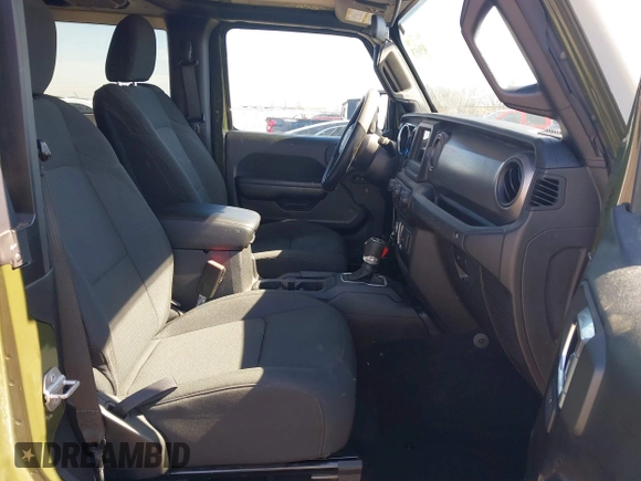2021 Jeep Wrangler 80th Anniversary with VIN 1C4HJXAG4MW647038, listed as a IAAI auction lot 41580575 with 19,051 mi miles and . Bid and sale history available at DreamBid. Image 5.