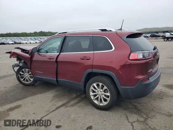 2019 Jeep Cherokee Latitude z VIN 1C4PJLCB5KD434551, wystawiony jako Copart lot #59529005 z przebiegiem 91 823 mil mil oraz Szkoda całkowita • Salvage title. Historia ofert i sprzedaży dostępna na DreamBid. Obrazek 2.